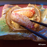 御料理 寺沢 - 毛蟹の脚肉