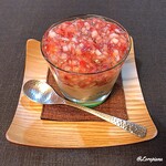 御料理 寺沢 - ｲﾁｺﾞとﾁｮｺのﾌﾞﾗﾏﾝｼﾞｪ