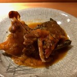 すし 喜邑 - 2020.2.  どうまん蟹の塩辛