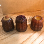 カヌレ ドゥ ジャポン ドゥドゥ - キャラメルナッツ、ベリーベリー、しろ