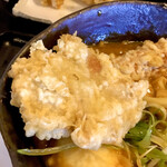 讃岐うどん 白庵 - さっぱりねえさんからとり天のお裾分け