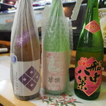 庄ちゃん寿司 - 今日の日本酒たち