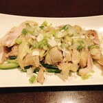 豫園 - 蒸し鶏紹興酒風味