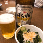 越後屋 - 瓶ビールと470円のお通し！