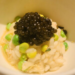 ラ カンロ - ⑤ Risotto：ピゼッリ、毛蟹