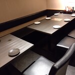 MEAT LABO ENISHI - 【2020.3.26(木)】個室のテーブル席
