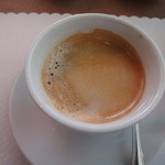 アンティカオステリア ウシヤマ - 食後のコーヒー