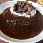 カウボーイカレー - ラモーン★スペシャルカレー（3.5倍、トリプル半ビーフカレー）