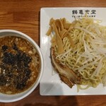 鶴亀食堂 - 濃厚煮干しつけ麺（大盛）