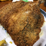 大番 - 超デカイあじふらい 350円