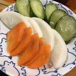 やきとん 赤尾 - ぬか漬け