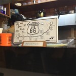 グランドルート66 - 店内あちこち”ROUTE 66”モチーフのグッズだらけでした(*'∀')ﾉ