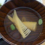 竹の子の汁物