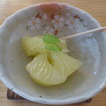 我つま - デザートのグレープフルーツ