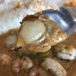 カレー風味すずき - ほたて