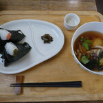 オコメカフェ 森のたんぼ - お雑煮セット＋おにぎり2個の価格