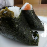 オコメカフェ 森のたんぼ - 今回はふきのとうみそとたらこで注文