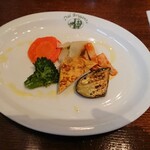 ダルブリガンテ - ランチセットの前菜盛り合わせ