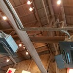 ダルブリガンテ - 古民家風の高い天井でした