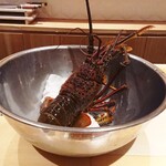 銀座 しのはら - 伊勢海老