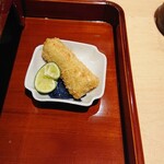 銀座 しのはら - 八寸続きの筍フライ