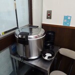 めん屋 かみいた - ライスバーコーナー