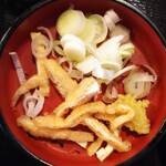久兵衛屋 - 天ざるうどん 薬味