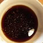 久兵衛屋 - 天ざるうどん つけ汁&七味とうがらし