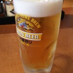 久兵衛屋 - 生ビール 二杯目以降