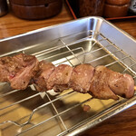 串焼キ カメチヨ・シャルボン - レバ塩