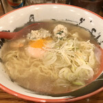 串焼キ カメチヨ・シャルボン - 地鶏とカツオの中華そば