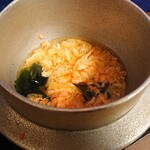 食べるお宿 浜の湯 - 鮭釜飯