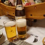 食べるお宿 浜の湯 - 瓶ビール