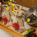 食べるお宿 浜の湯 - 造里は季節の鮮魚