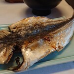 食べるお宿 浜の湯 - アジの干物