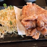 Raxamenizakaya koyabu - 大きな唐揚げ２個