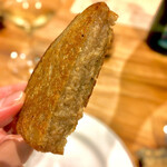 ラ・トォルトゥーガ - アミューズ 豚のリエットのホットサンド