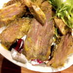 ラ・トォルトゥーガ - 淡路島ブリスケのコンビーフ いちごのサラダ