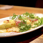 ラ・トォルトゥーガ - 香川産ホワイトアスパラガス玉子のソース