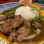 大衆中遊華食堂 八戒 - 生ラムクミン炒めカリィ（￥1180）