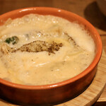 餃子とスパークリング バブルス - 炊き餃子