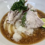 極楽うどん TKU - 夏バテ解消？！冷しゃぶおろしうどん（¥820）