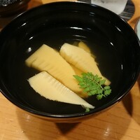 浅草じゅうろく - 京都大原の筍と木の芽のお椀