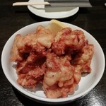 大衆鉄板焼 宗家 せんぬき屋 - 名物からあげ