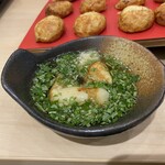 玉子焼専門店 松竹 - 半分に割って・・・