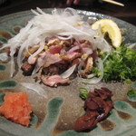 地鶏のたたき２０１２，５