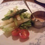 エルベ つくば西武店 - ホワイトアスパラガスのサラダ