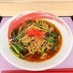 不動寺PA 下り - 不動寺辛麺。770円