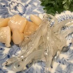 Kinokuniya - 北海道産の小柱、宮城県産の白魚