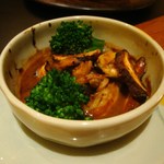 島宿　真里 - 鯛　もろみきのこ焼き